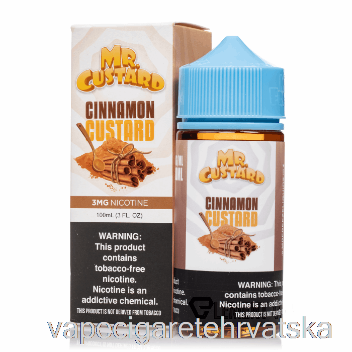 Vape Cigarete Cimet Krema - Mr Krema - 100ml 0mg